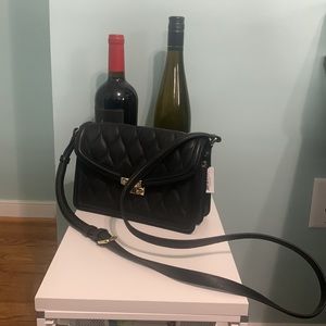 Vera Bradley quilted leather purse NEW